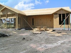 Custom Home During Construction, Black Hills, SD