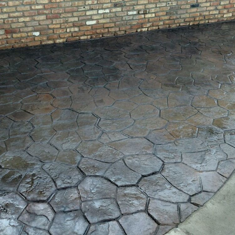 stamped concrete