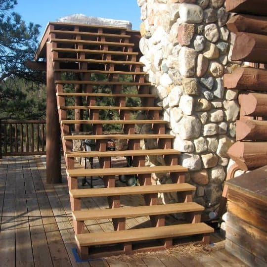 wood staircase replacement