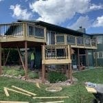 Custom Deck, Railing and Staircase