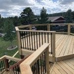 Custom Deck, Railing and Staircase