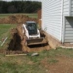excavating for foundation of addition excavating for foundation of addition