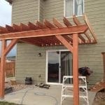 Pergola on Concrete Patio