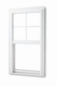 double hung window white
