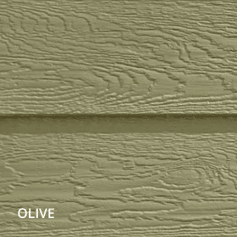horizontal siding olive