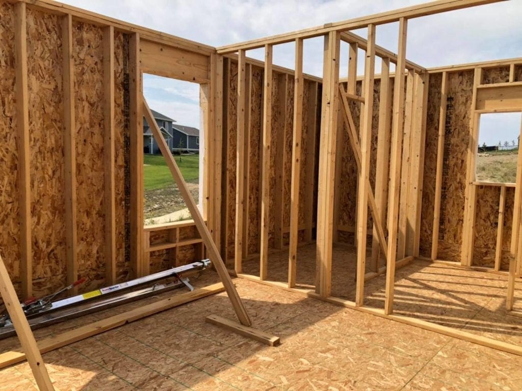 Allison Lot A New Home Build Framing